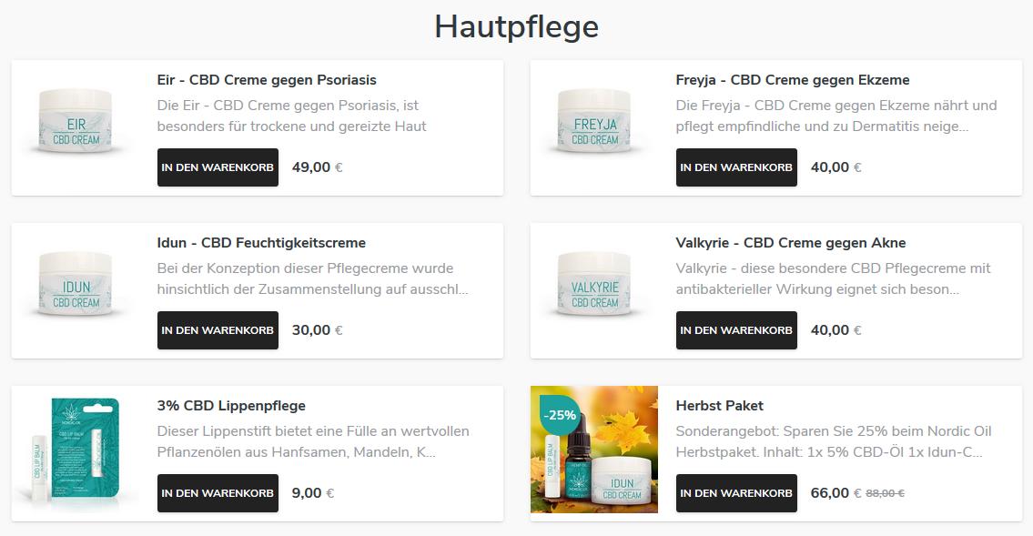 Nordic Oil Hautpflege Nordic Oil Hautpflege