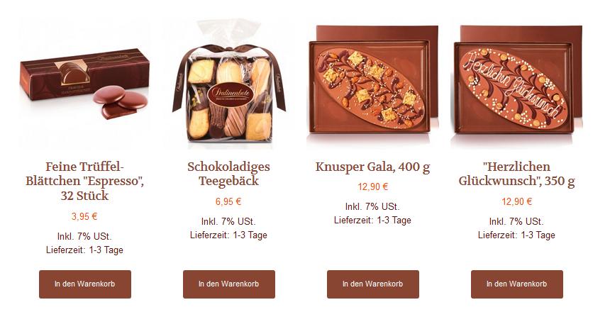 Pralinenbote Pralinenbote