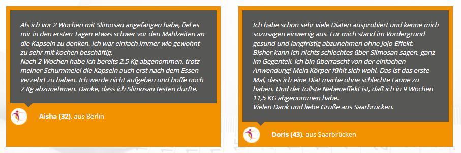 Slimosan Bewertung Slimosan Bewertung