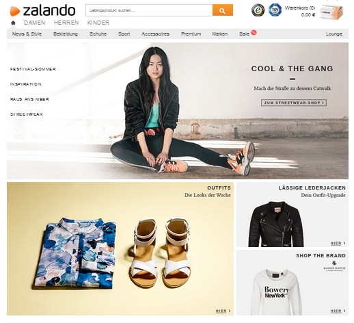 Zalando Online Shop