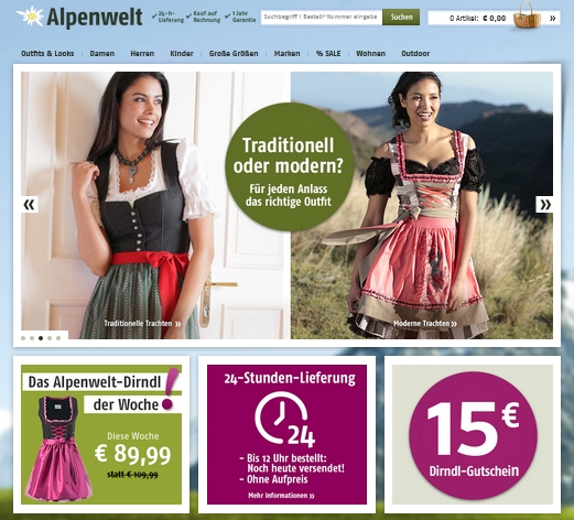Alpenwelt Versand Angebote Alpenwelt Versand