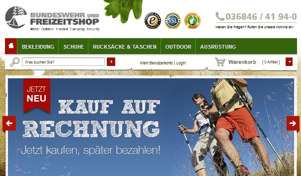 BW Online Shop Angebote