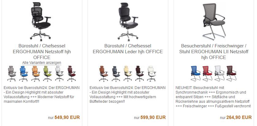 Ergohuman Bürostuhl