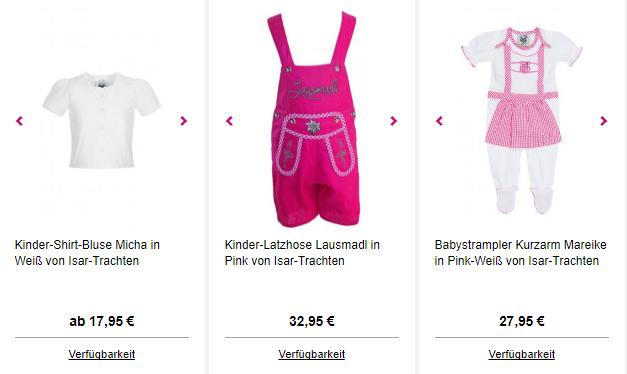 Isar Kindertrachten