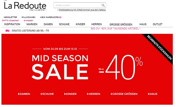 LaRedoute Online Shop