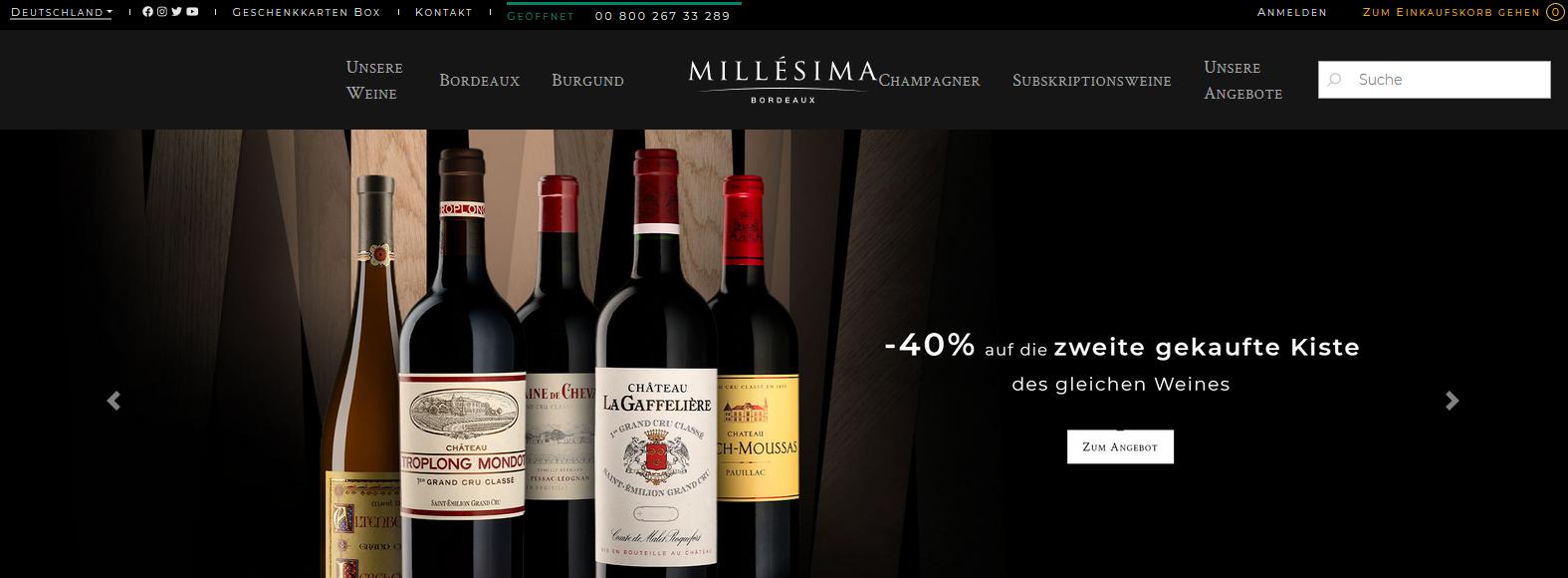 Millesima Shop