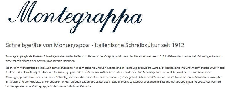 Montegrappa Kugelschreiber