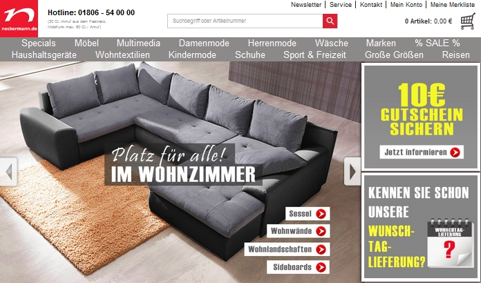 Neckermann Online Shop Neckermann Online Shop