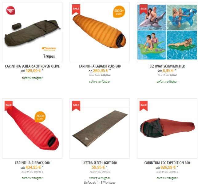 OutdoorSpezial Angebote OutdoorSpezial Angebote