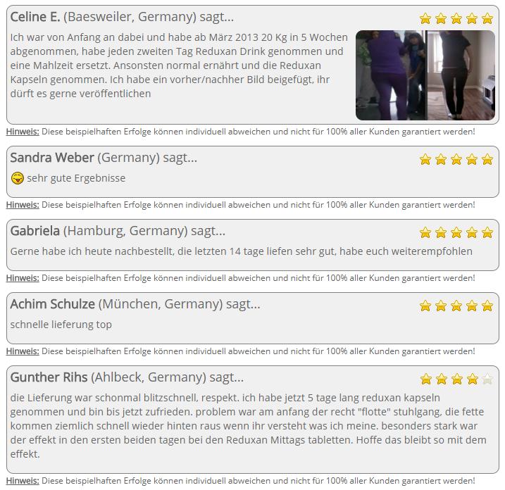 Reduxan Erfahrung Reduxan Erfahrung