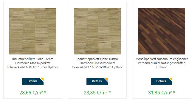 Upfloor Massivholzböden 
