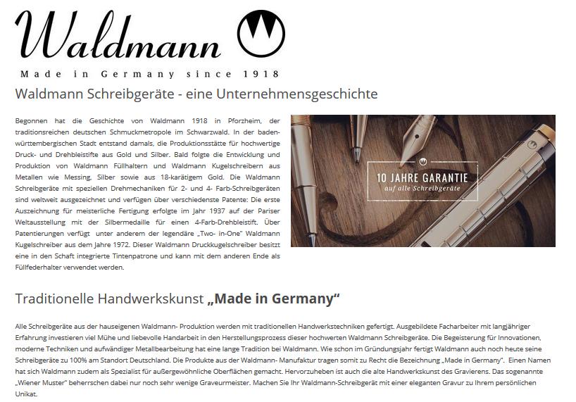 Waldmann Schreibgeräte 