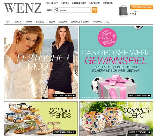 Wenz Online Shop